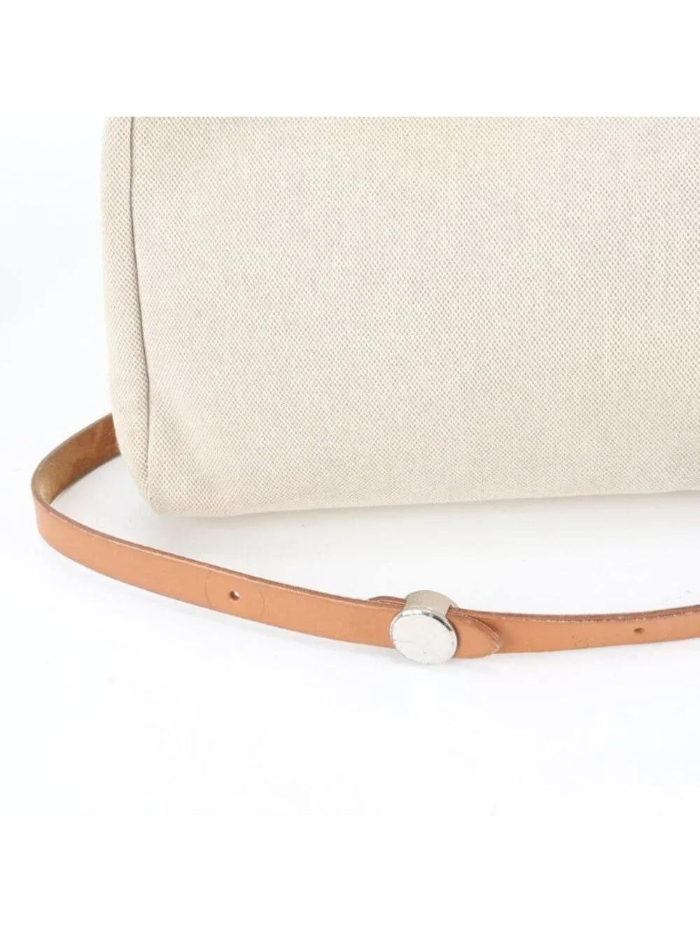 Hermes Herbag a Dos PM Leather Toilet Ash 2-Way Shoulder Bag Crossbody
